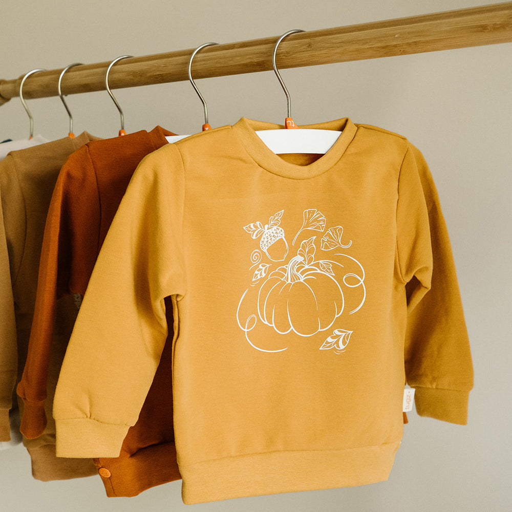 
                  
                    Sweater Pompoenendans - Oker
                  
                